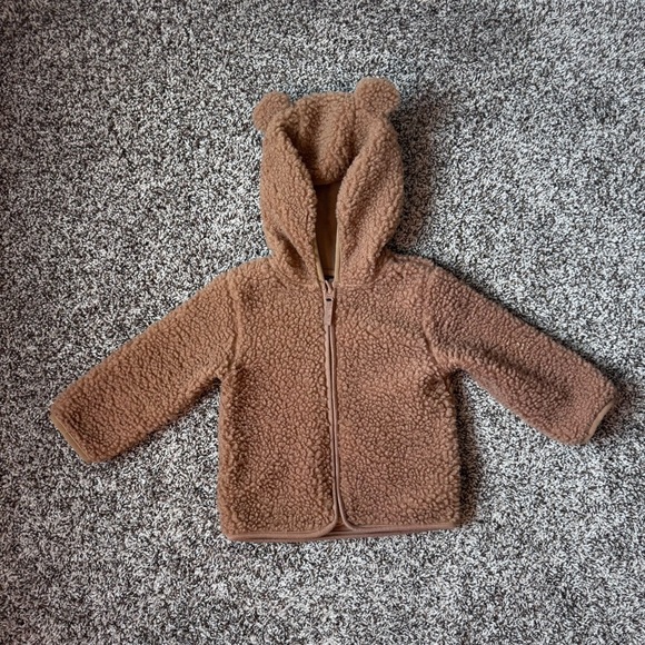 wonder nation Other - Wondernation Toddler’s Brown Teddy Bear Hoodie - 2T, Like New